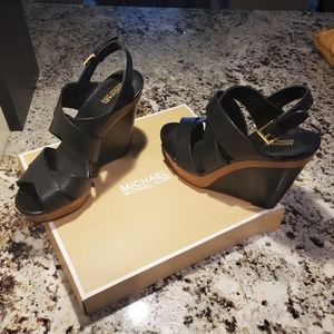Michael, Michael Kors wedge size 7.